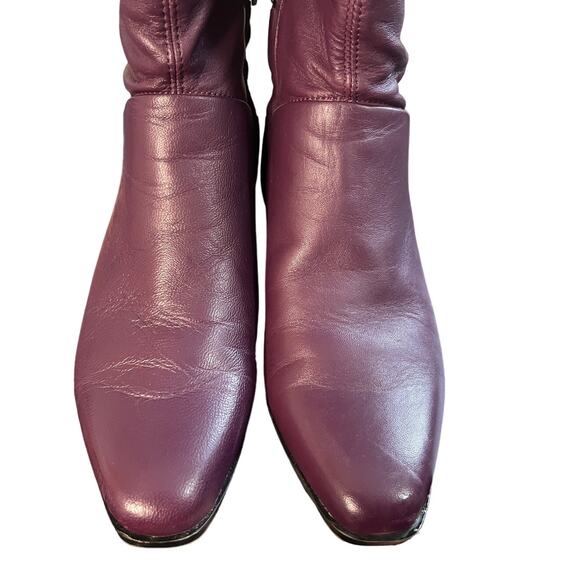 Franco Sarto Jaxine Plum LE  Purple. Size 6M - Picture 2 of 8